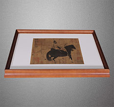 鄢陵书画装裱配框服务案例